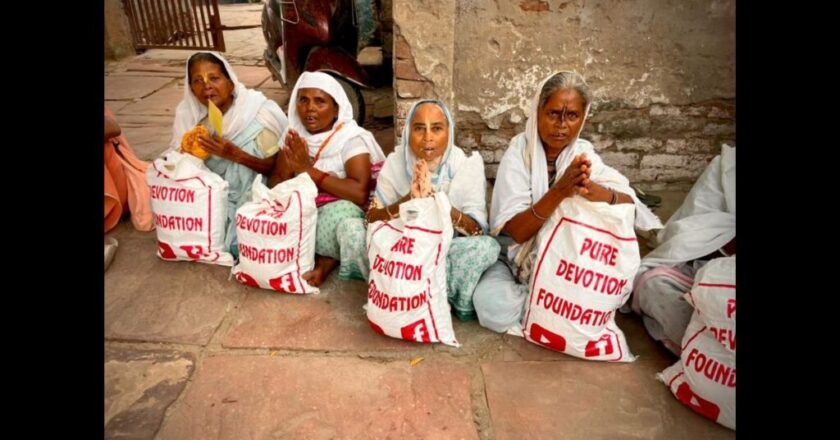 Pure Devotion Foundation Radiates Love and Compassion on Janmashtami: Assisting over 2,500 Abandoned Widows