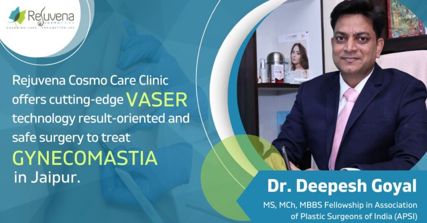 Rejuvena Cosmo Care Clinic offers cutting-edge VASER technology for result-oriented and safe surgery to treat Gynecomastia in Jaipur