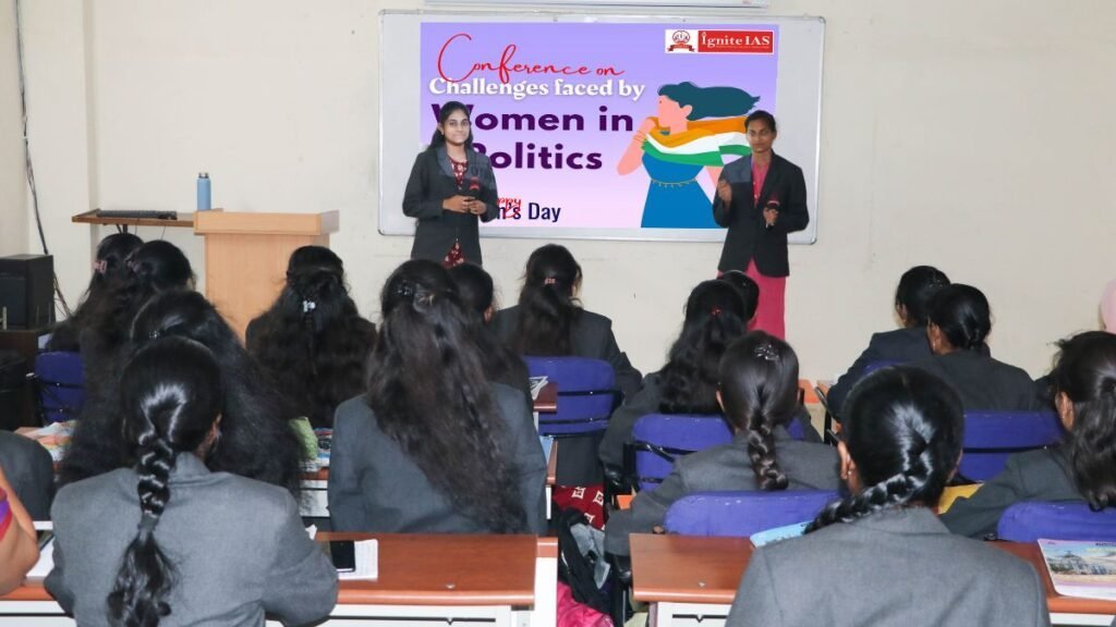 Ignite IAS Academy Shines Light on Challenges Faced by Women in Public Service and Politics on International Womens Day 2024 - Press Release - PNN Digital Ignite IAS Academy Shines Light on Challenges Faced by Women in Public Service and Politics on International Womens Day 2024 - Hyderabad (Telangana) , March 9: Ignite IAS Academy, a leading institution renowned for its commitment to excellence in civil services coaching, hosted a pioneering unique conference on the occasion of International Women's Day. The conference, titled "Breaking Barriers: Empowering Women in Public Service and Politics," brought together distinguished academics, seasoned administrators, passionate students, and eminent leaders to address the multifaceted challenges hindering the progress of women in the fields of public service and politics. - PNN Digital