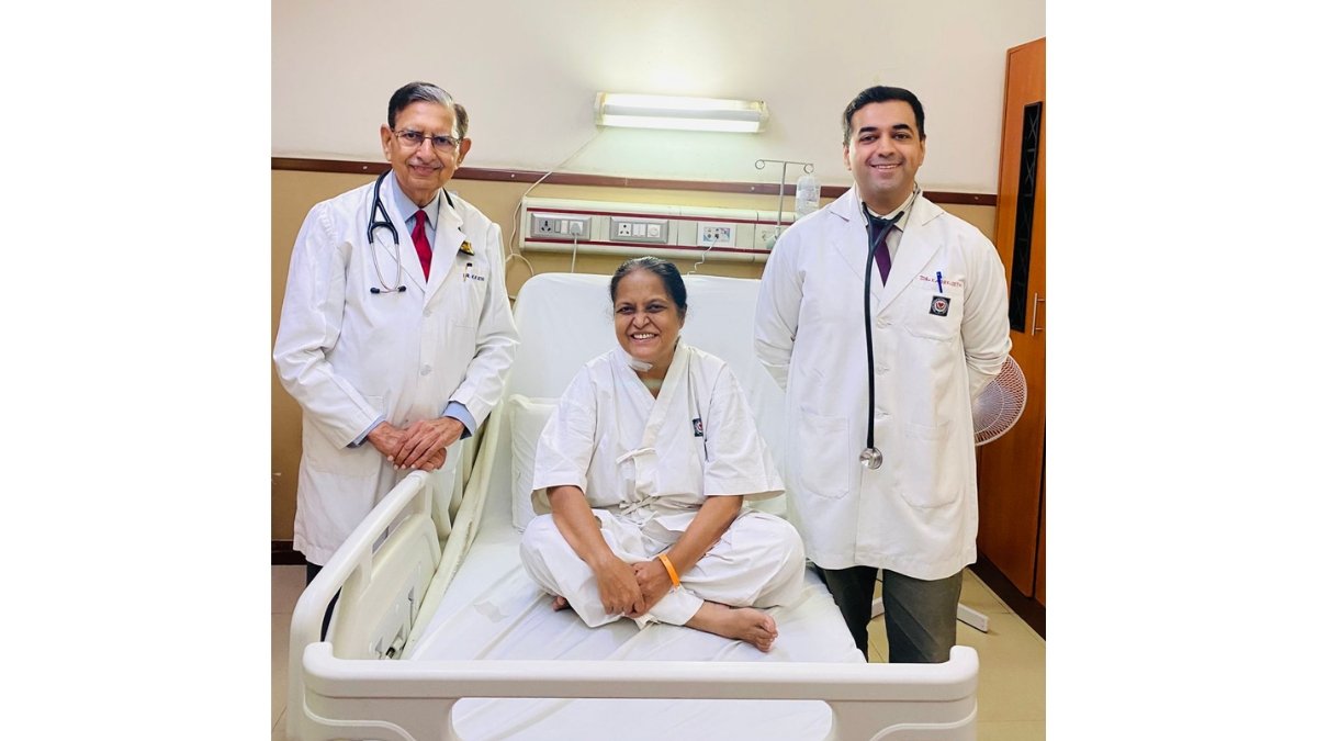 Dr. K.K. Sethi and Dr. Kabir Sethi lead successful high-risk TAVI Procedure Using Advanced Myval Technology