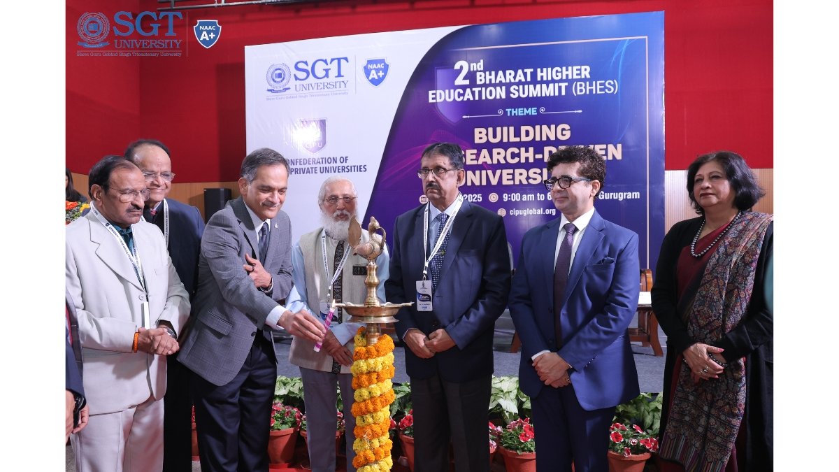 SGT University Successfully Hosts the 2nd Bharat Higher Education Summit 2025