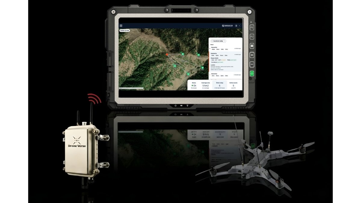 Autonomous Drone System Integrated With Advanced AI Gunshot Detection Enhances Indian Army Rapid Response