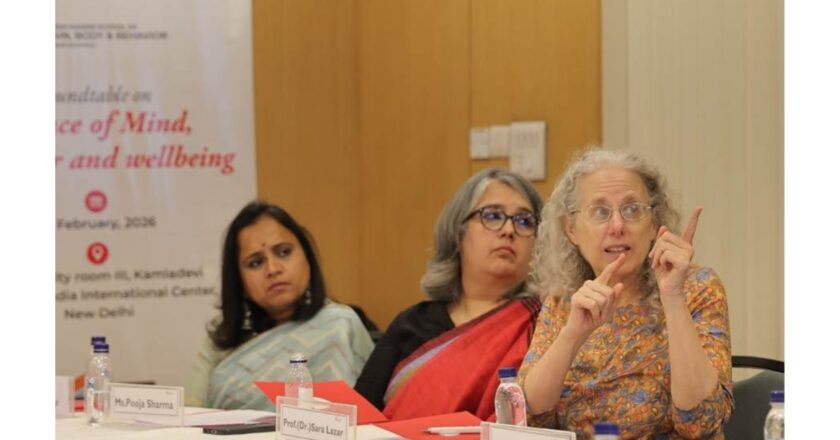 Harvard Professor Sara Lazar Joins a Roundtable on the Science of Mind, Behaviour, and Wellbeing organized by Rishihood University
