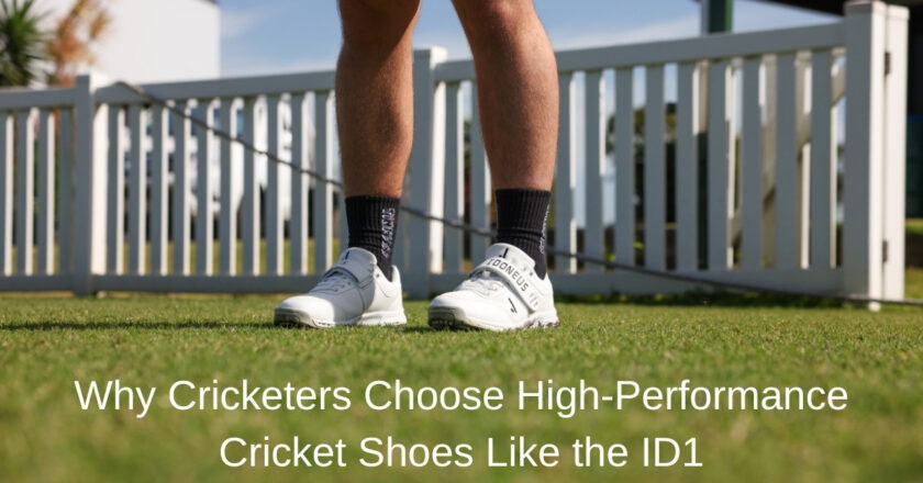 Why Cricketers Choose High-Performance Cricket Shoes Like the ID1