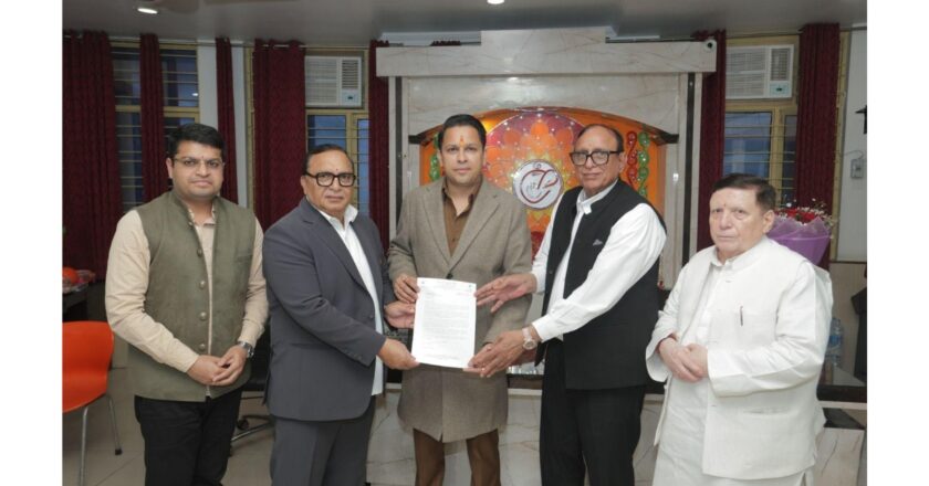 Educationist and St. Columbo Public School Director Kapil Sharma Takes Charge as Director in India Para Powerlifting