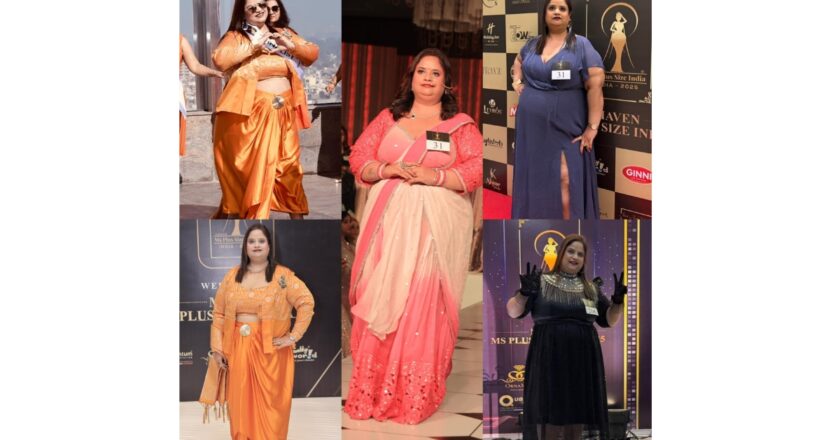 Shikha Agarwal Crowned Subtitle Winner Ms Elegance at Maven Ms Plus Size India, Inspires Women with Confidence