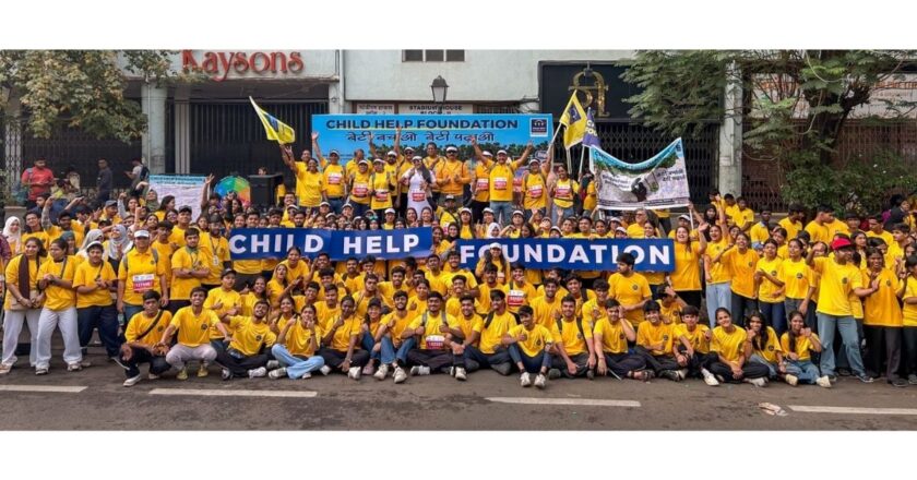 Child Help Foundation Runs for the Girl Child at Tata Mumbai Marathon 2026