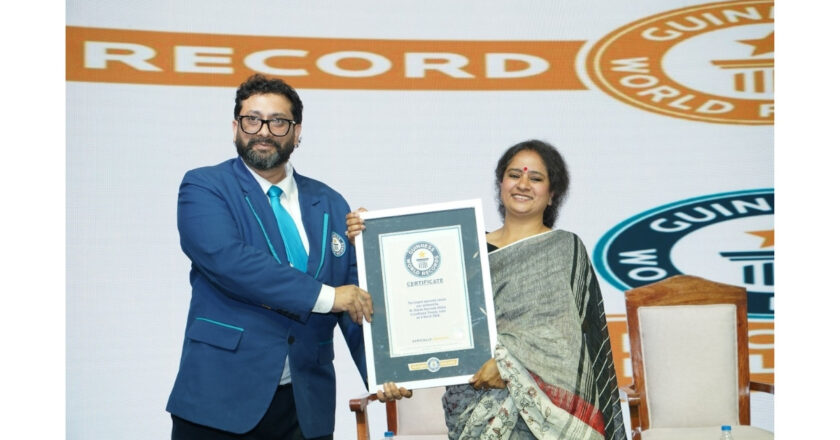 Milestone created in the field of Ayurveda, Dr. Mukesh Sharda, honored by Guinness World Records, Making India Proud