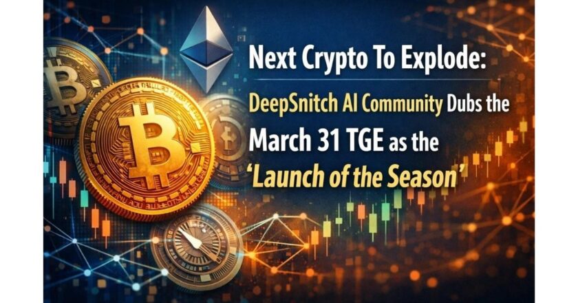 Next Crypto To Explode in Q2: DeepSnitch AI Community Dubs the March 31 TGE as the ‘Launch of the Season’, ETH at USD 2.1K, XRP Tests USD1.45