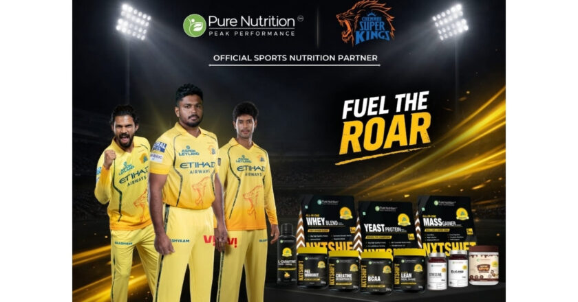 Pure Nutrition Comes Onboard as the Official Sports Nutrition Partner for IPL Frontrunner – Chennai Super Kings