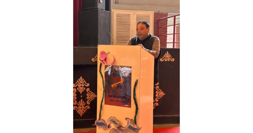Gyan Bharati School organizes a Badminton Tournament with Dr. Mukesh Kwatra, founder of Smiling Tree, as Chief Guest