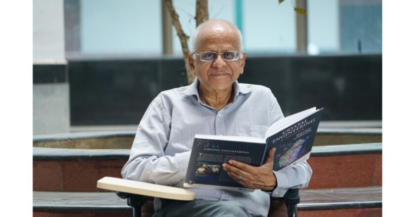Rishihood University’s Gautam Desiraju Is Awarded The 14th Ewald Prize for Breakthroughs in Structural Chemistry