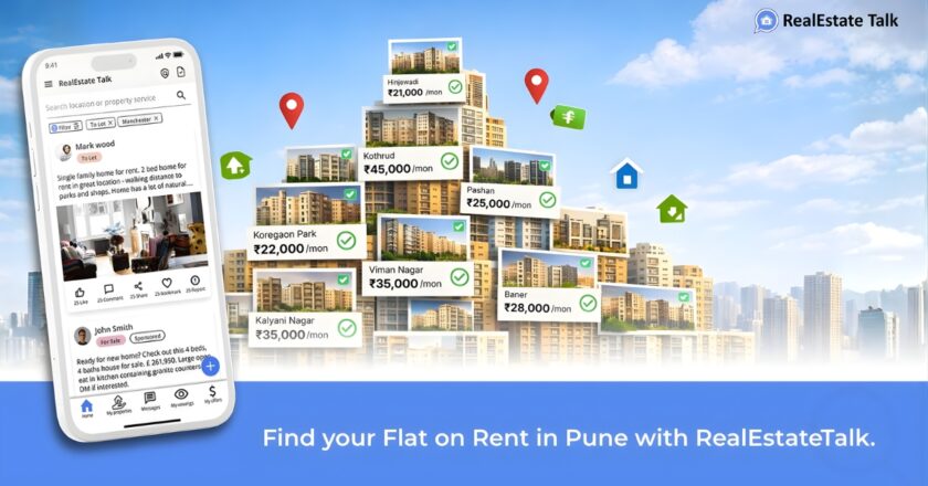 RealEstate Talk: Find Your Next Flat On Rent In Pune Via India’s Best Houses For Rent App