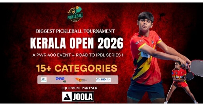 Kerala Open 2026: Kochi Set to Host the State’s Biggest Pickleball Tournament Yet