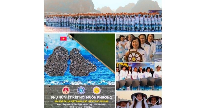 Vietnamese Women Connecting the World LETA’SCON Group sets World Record