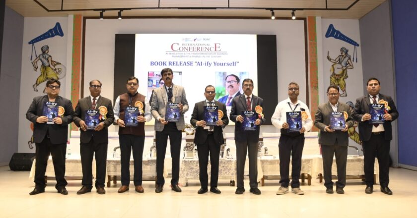 Launch of the Book ‘AI-ify Yourself’ at Sarla Birla University