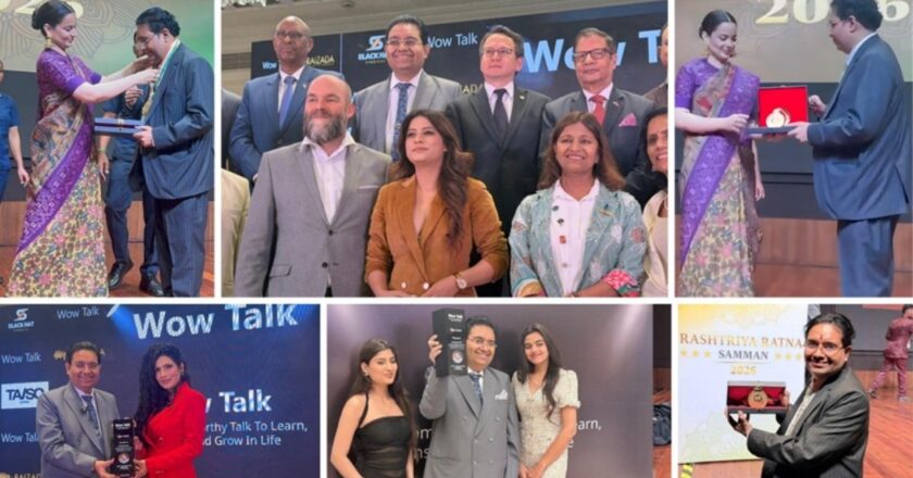 Dr. Basant Goel Honoured at Two Prestigious International Events in New Delhi for His Exceptional Contribution to Humanity and Healthcare