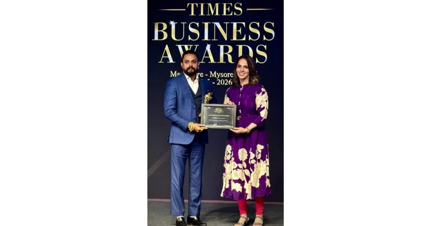 Lanchulal KS Honored as Business & Entertainment Personality of the Year at Times Business Awards 2025–26