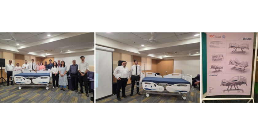 Mitsu Chem Plast Limited Honoured to Be Part of Arjo’s Clinicia Bed Series Launch at IDC, IIT Mumbai