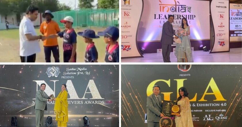 Four Major Honors in One Day: Dr. Basant Goel’s Remarkable Achievement at MINI IPL 2026 and Awards Events