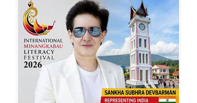 Northeast India’s Poet Sankha Subhra Devbarman to Represent India at International Minangkabau Literacy Festival 2026 in Indonesia