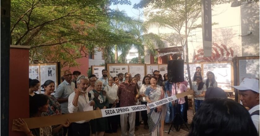 1500 models displayed at Spring 2026 Semester End Exhibition organized by School of Environmental Design and Architecture (SEDA), Navrachana University, Vadodara