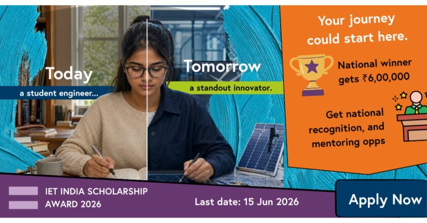 The IET India Scholarship Award Opens Applications for its 10th Edition; Prize Pool Doubled to Rs. 20 Lakhs