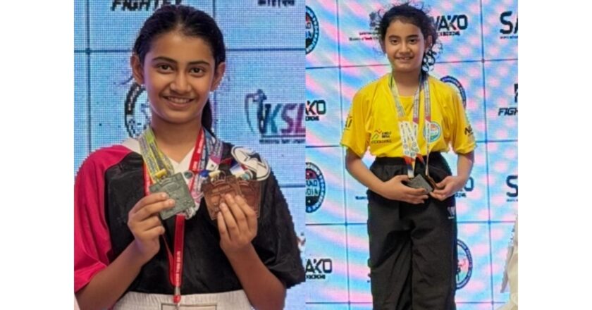 Outstanding Performance by the Tomar Sisters at the WAKO National Kickboxing Championship, Indore