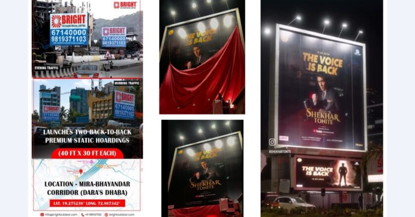 Bright Outdoor Media Limited Unveils Landmark Hoardings & Introduces ‘Bright’s Curtain Raiser’ to Redefine Brand Visibility
