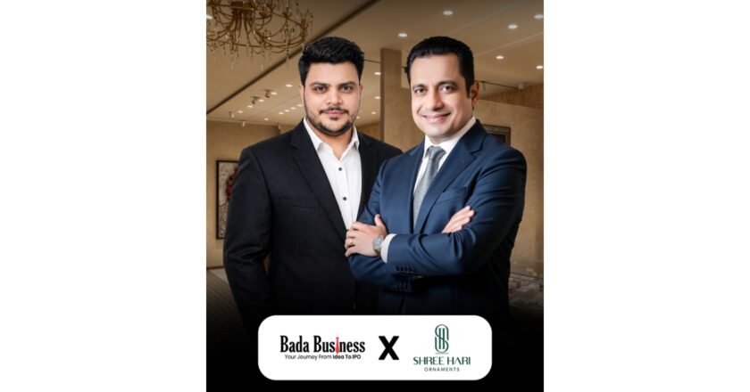 Shree Hari Ornaments Partners with Dr. Vivek Bindra and Bada Business Private Limited, Reports 3X Business Growth Through Inventory Transformation