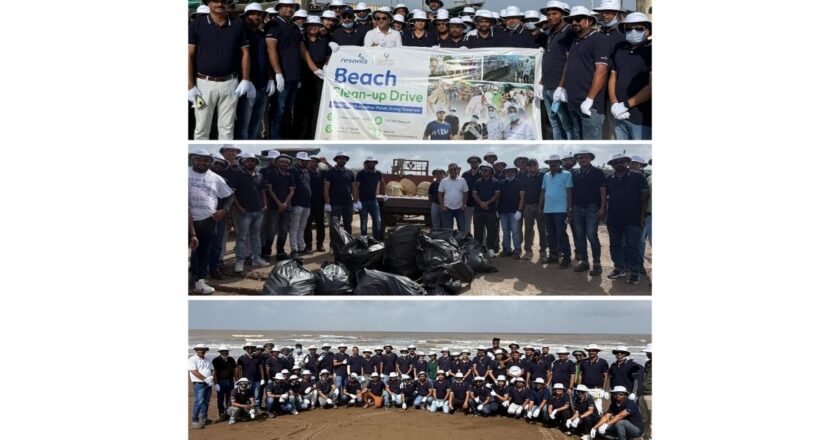 Khavda 4C Power Transmission Limited Marks World Environment Day with Major Beach Clean-Up Drive at Ubhrat; 1,500 Kg Waste Collected