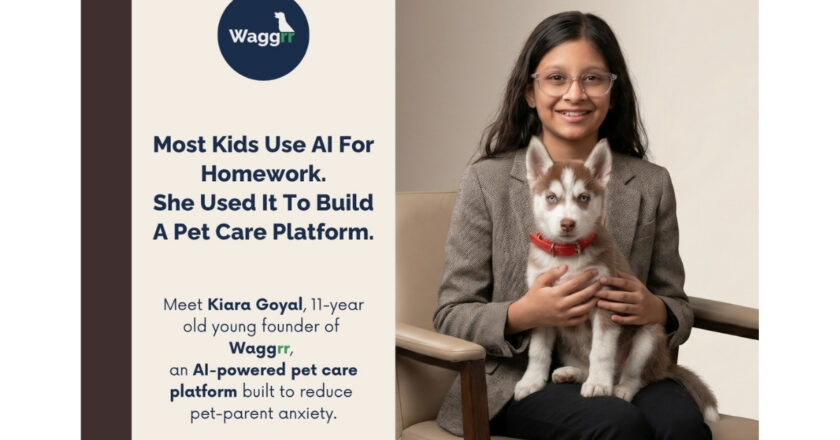 11-Year-Old Agra Student Helps Build AI-Powered Pet Care Platform Waggrr
