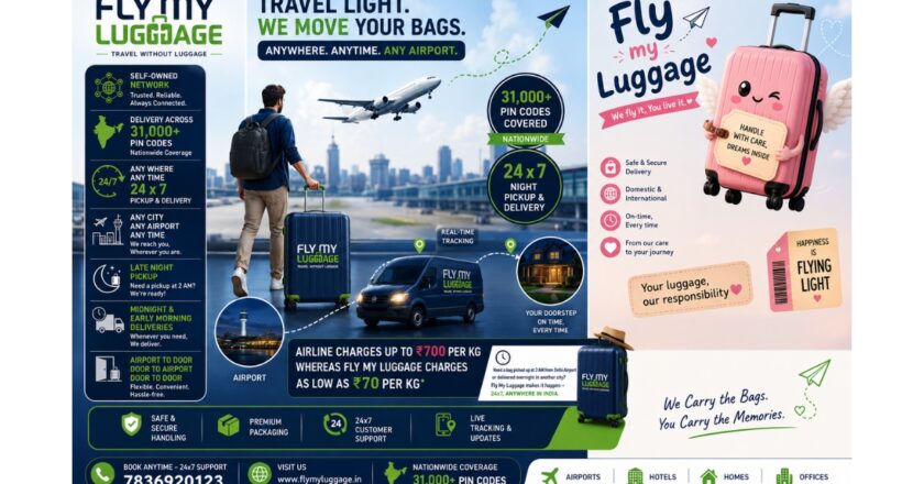 Fly My Luggage Emerges as a Cost-Effective Alternative to Rising Airline Excess Baggage Charges in India