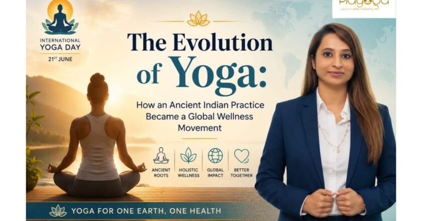 Playoga Founder Dr. Bhavika Chordia Traces Yoga’s Rise as the World’s Leading Wellness Movement