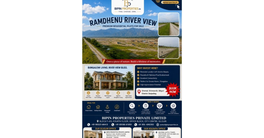 Ramdhenu River View Sets a New Benchmark for Nature-Centric Residential Living in Siliguri