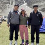 Father, Mother with 15 yrs old Son from Jabalpur, Conquer 20,000+ feet Mount Yunam Expedition at Himalayas