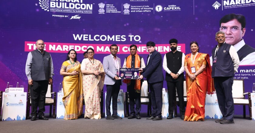 Union Minister Mansukh Mandaviya Visits Bharat Buildcon 2026; Says First Two Days Have Surpassed Footfall of Entire Previous Edition