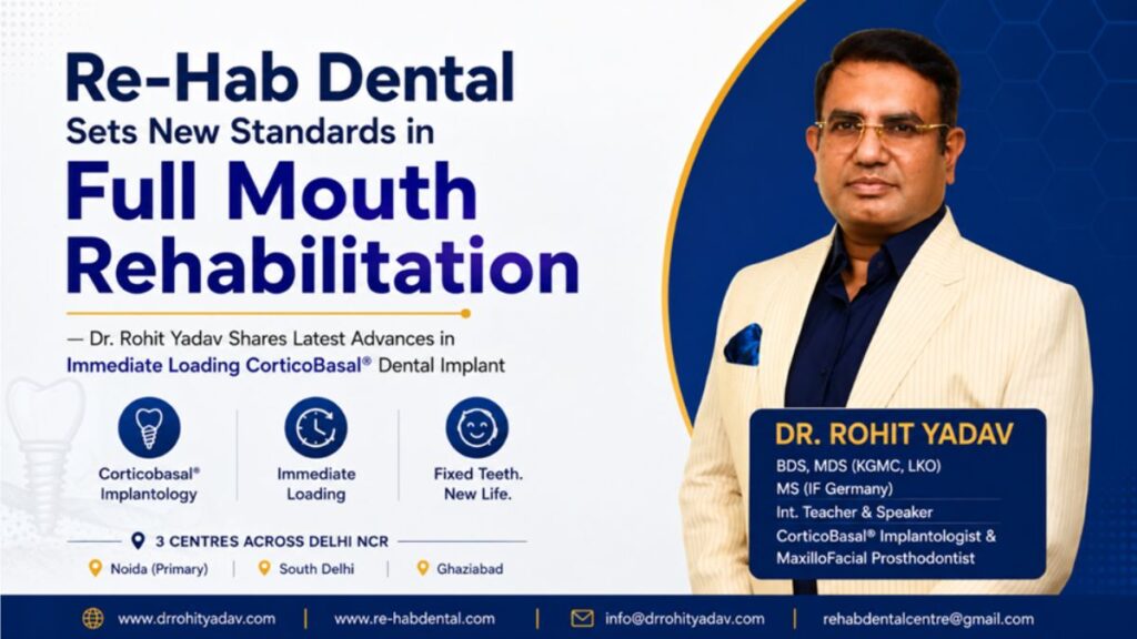 Re-Hab Dental Sets New Standards in Full Mouth Rehabilitation
