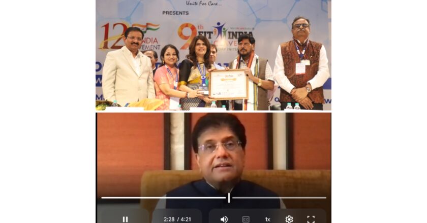 Dr Sunita Dube, NMC Chairman & Ministers Launch Red Alert De-Escalation & Medical Sainik by MedscapeIndia