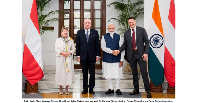 Blum Reflects on Historic India Mission and Martin Blum’s Meeting with Prime Minister Narendra Modi