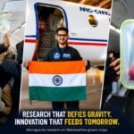 Indian Analog Astronaut Capt Aman Johri Conducts Landmark Microgravity Experiment for Space Research on Maharashtra Crops