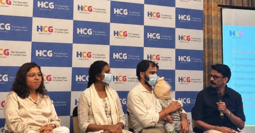 HCG Cancer Centre, Bengaluru, Performs Life-Saving Surgery on 28-Day-Old Infant with Rare 11.3×9.8 cm Fibrosarcoma