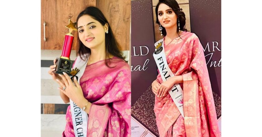 Jaipur’s Preeti Choudhary Wins Designer’s Choice Award at Mrs. World International 2026