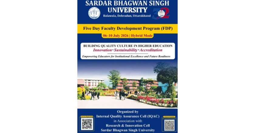 SBS University Concludes Five-Day Faculty Development Programme on Innovation, Sustainability and Accreditation
