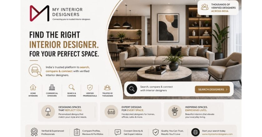 My Interior Designers Captures Mumbai’s Expanding Interior Market from Practical Value to Luxury-Led Living