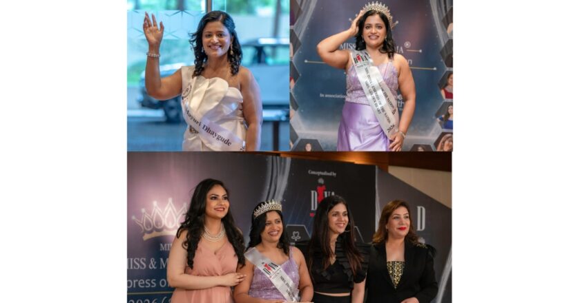 Mayuri Shrinivas Dhaygude: won the title Beauty With Purpose At Mrs india Empress Of Nation by Diva Pageants