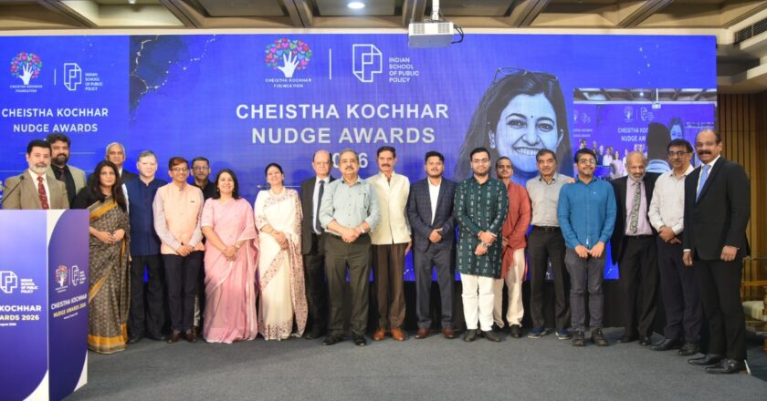 Indian School of Public Policy and Cheistha Kochhar Foundation Celebrate Behavioural Innovation at the Inaugural Cheistha Kochhar Nudge Awards