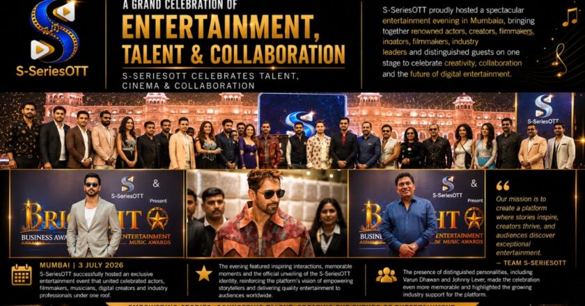 Varun Dhawan, Johnny Lever Unite as S-SeriesOTT Makes High-Impact Debut with Star-Powered Mumbai Showcase