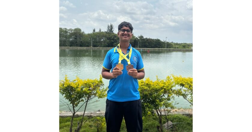 Kolkata’s Aarav Agarwal brings home Medals in Rowing