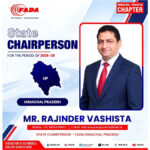 Rajinder Vashista Appointed as FADA State Chairperson for Himachal Pradesh, Strengthening Devbhoomi Group Companies Identity in the Automobile Sector